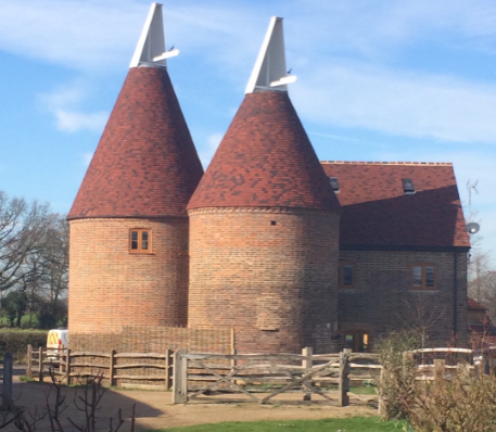 tudor tiles oast house refurbishment