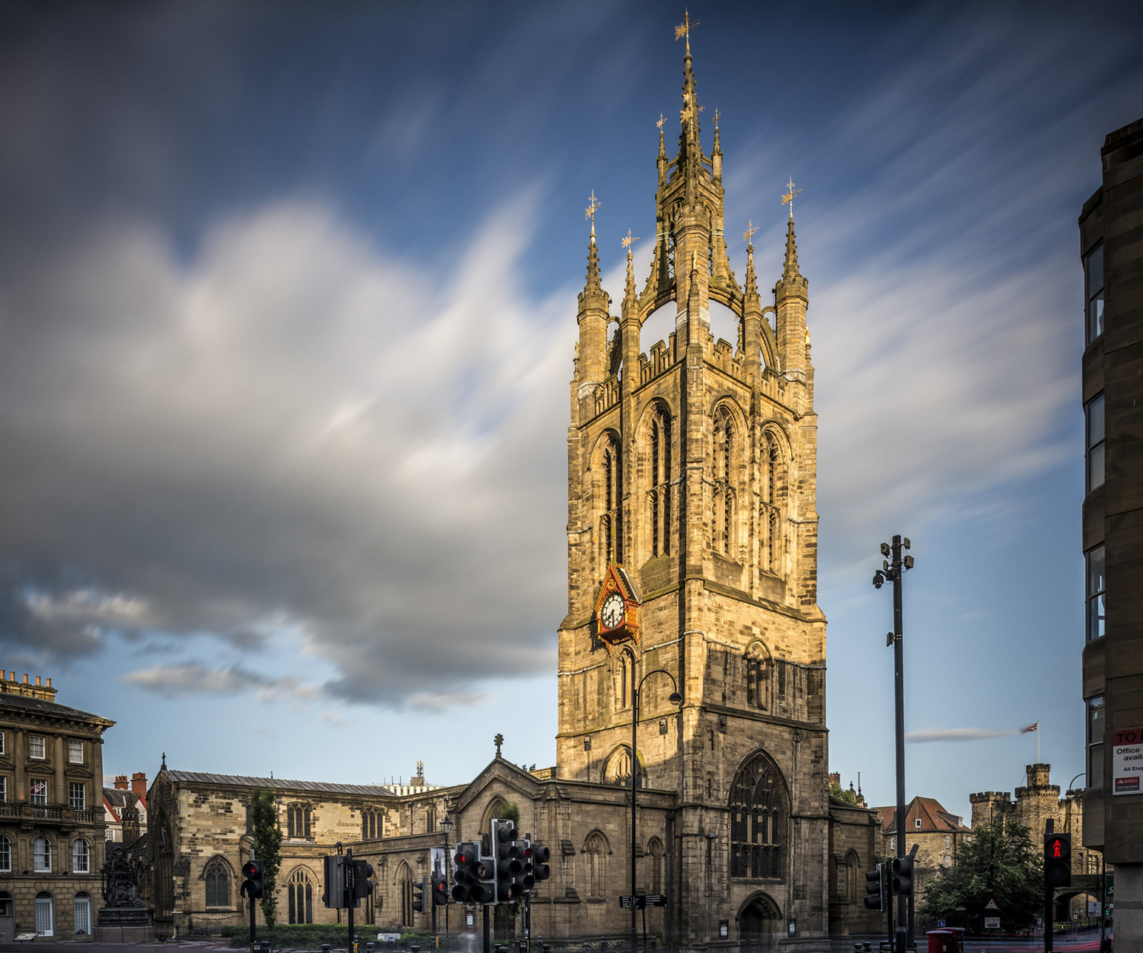 Exterior view Newcastle Cathedral