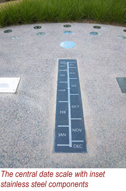 Olympic Park Silver Sundial