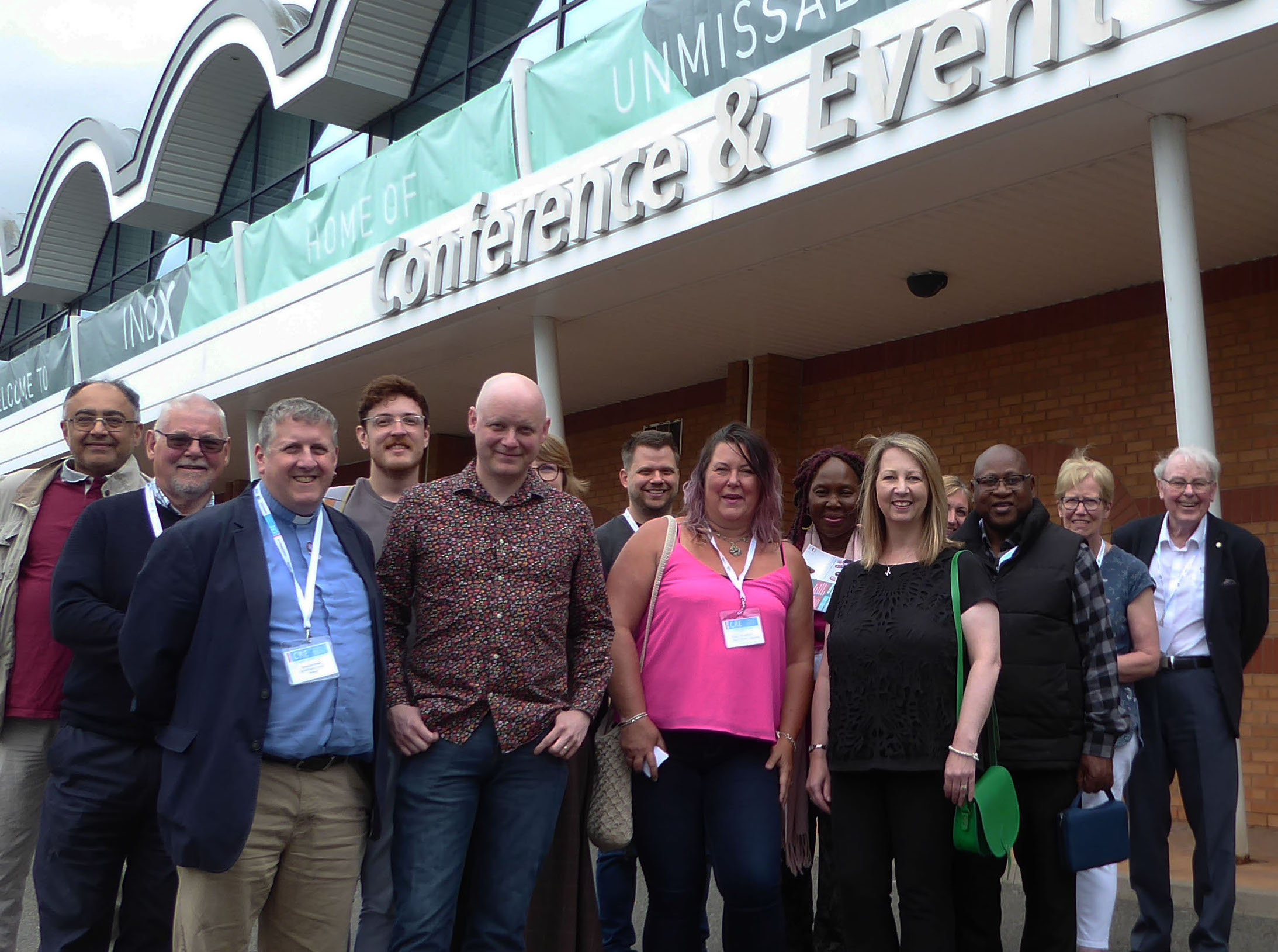 Some of delegates at CRE Midlands 23 preview at Cranmore Park