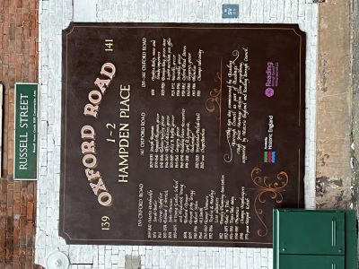 The Oxford Road Mural complete. Image 1 002