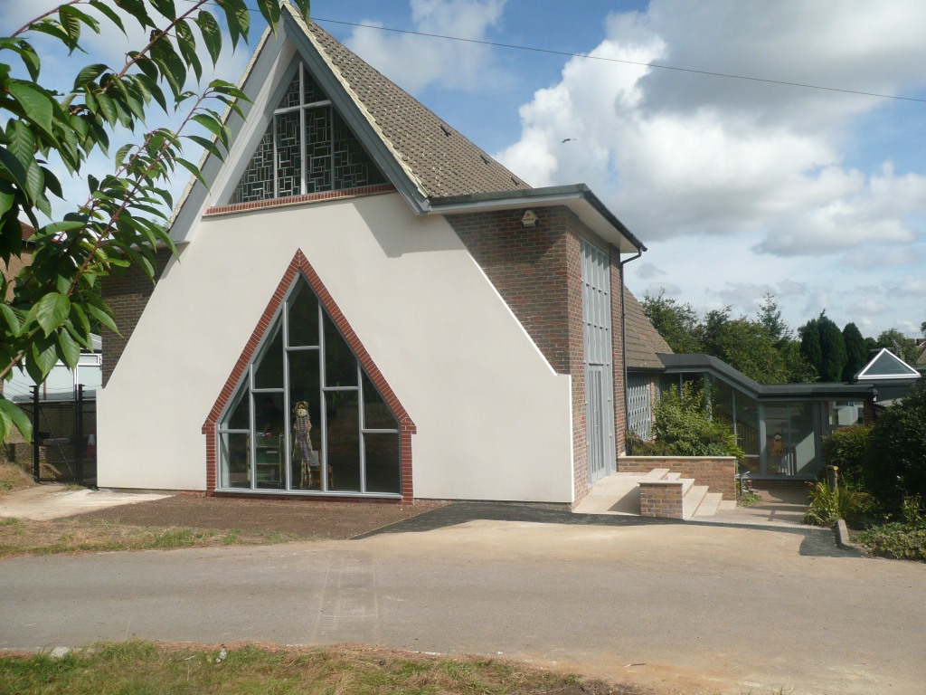 Warlingham Church.front elevation.2