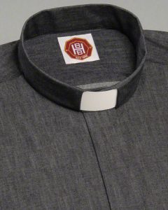 Denim tunnel clerical shirt