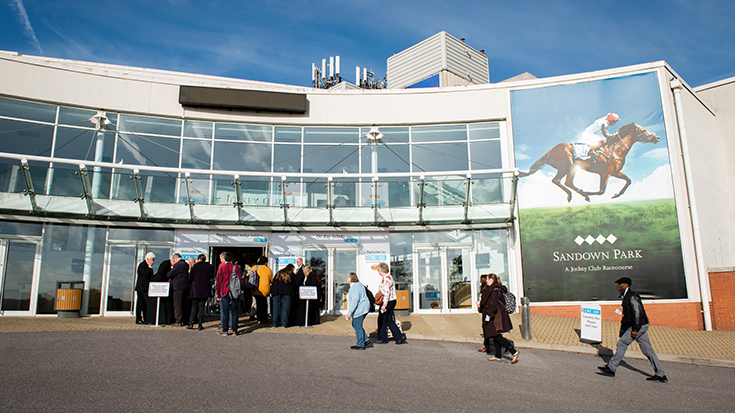 sandown park post