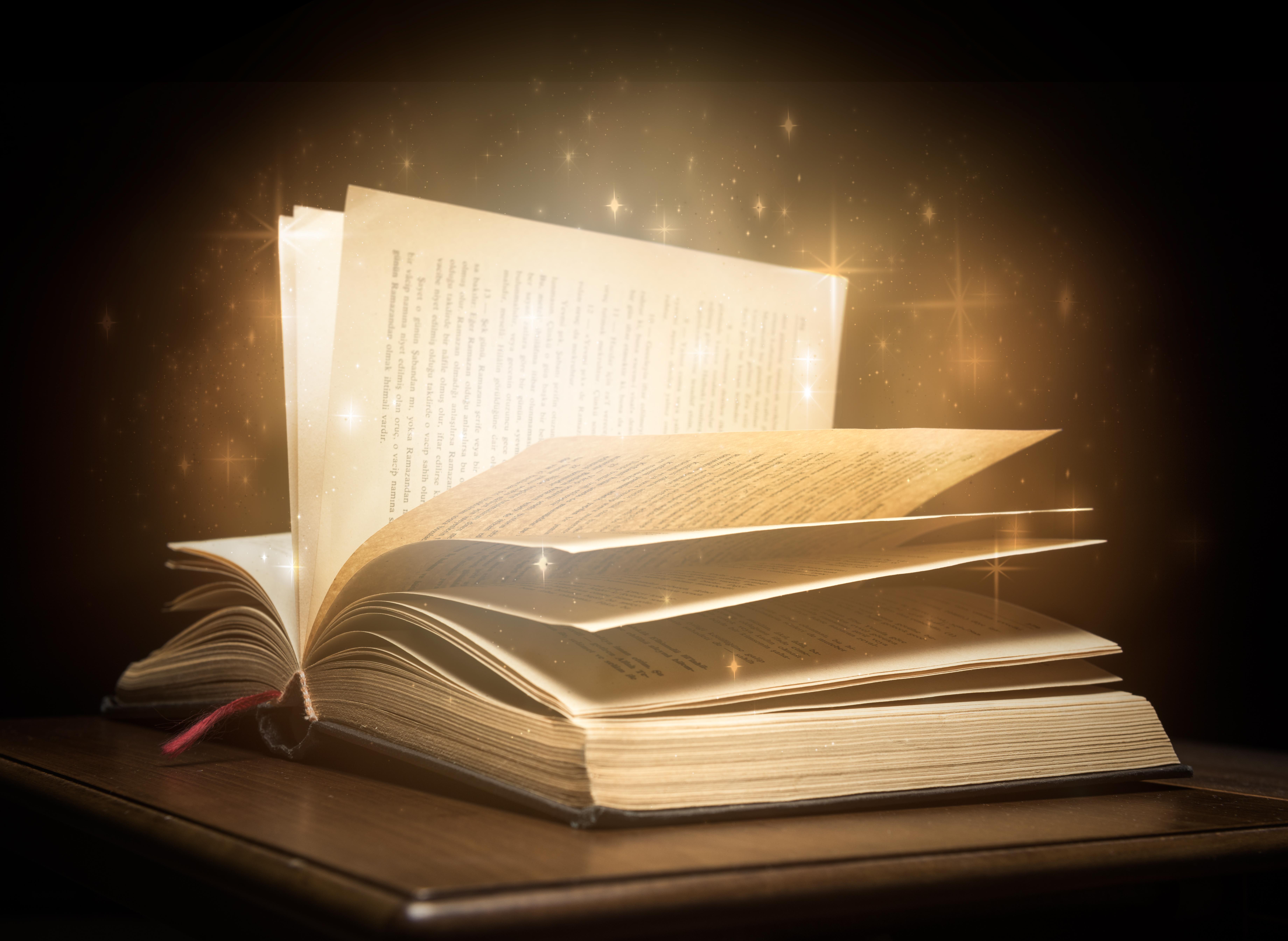 llyfr stori agored / open story book